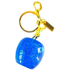 Royal Blue Apple Large Designer Inspired Fashion Purse Charm